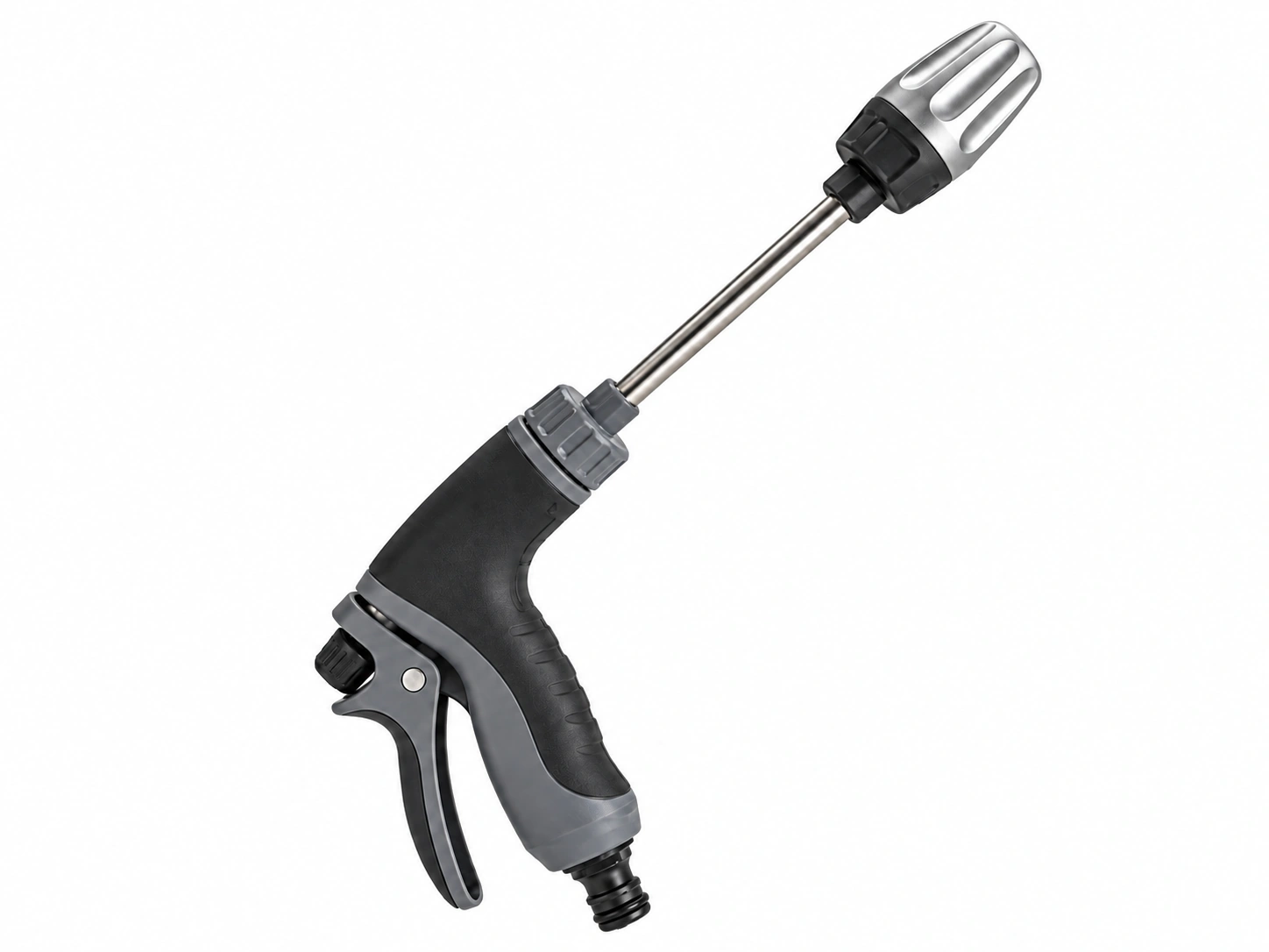 Garden hose nozzle and fitting