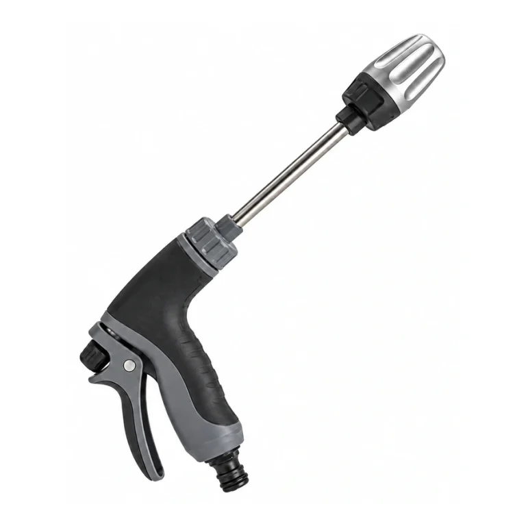 HoseHawk Pro long-wand garden hose spray nozzle